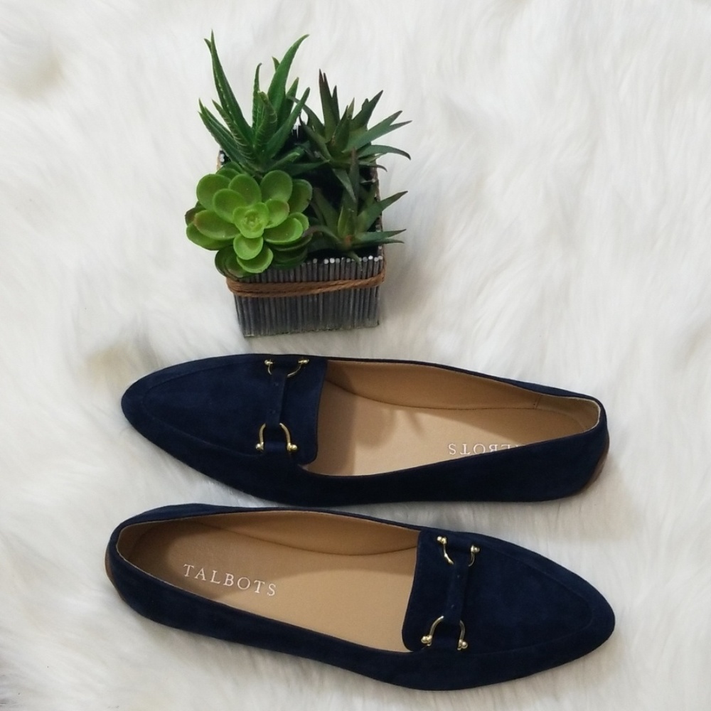 Talbots Francesca-Kid Suede Driving Moccasin, S6AA - Picture 2 of 8